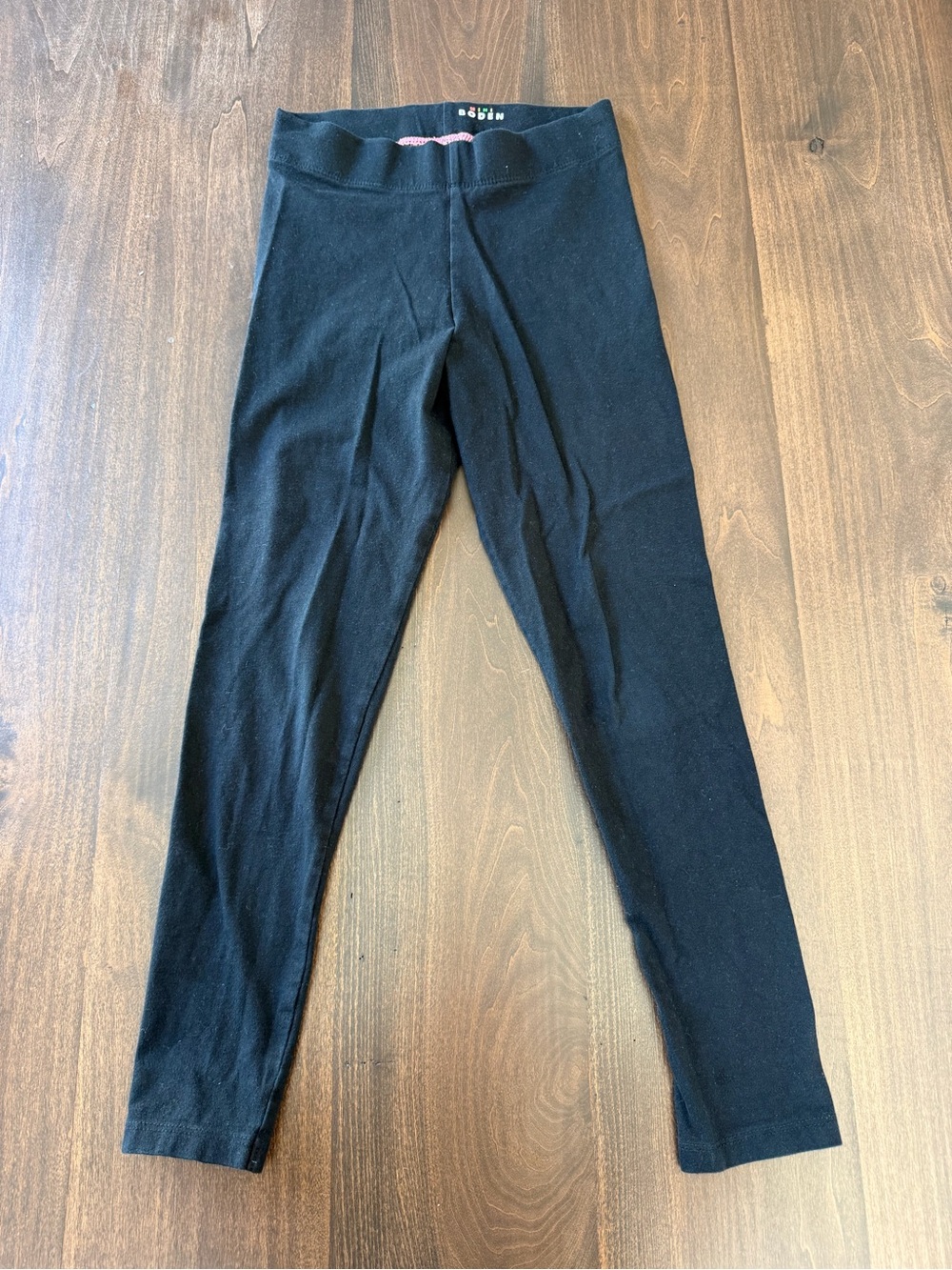 Mini Boden Black Girls' Stretch Leggings